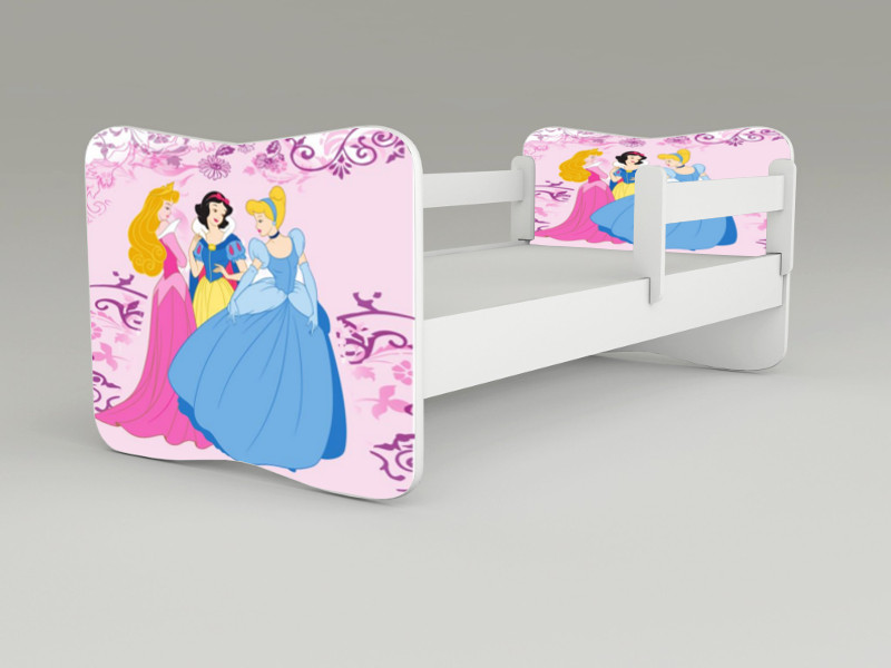 Detská posteľ s odnímateľnými zábranami Princes DP
